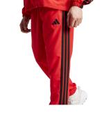  Tuta Intera Completa UOMO Adidas 3-Stripes Woven Rosso Microfibra 