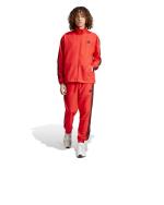  Tuta Intera Completa UOMO Adidas 3-Stripes Woven Rosso Microfibra 