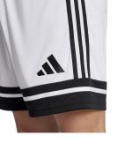  Pantaloncini Calcio Football Shorts UOMO Adidas Squadra 25 Bianco senza tasche 
