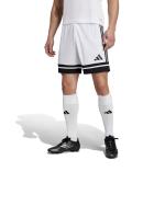  Pantaloncini Calcio Football Shorts UOMO Adidas Squadra 25 Bianco senza tasche 