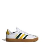 Scarpe Sneakers UOMO Adidas VL Court 3.0 Lea Bianco Giallo Verde 