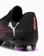 Football Boots Puma FUTURE 8 Play FG/AG Black White-Glowing Red