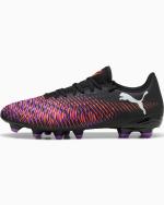 Football Boots Puma FUTURE 8 Play FG/AG Black White-Glowing Red
