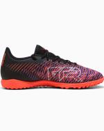 Football Boots Puma Future 8 Play TURF Trainers Black White-Glowing Red mens