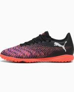 Football Boots Puma Future 8 Play TURF Trainers Black White-Glowing Red mens