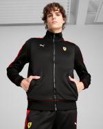  Ferrari Puma Giacca tuta sportiva Race MT7 Nero poliestere Cotone 2025 