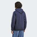 Hooded sweatshirt Adidas Essentials Fleece 3 stripes Cotton FLEECE Blue Man