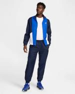 Nike Sportswear Club Color Block Woven Men's Microfiber Leisure Tracksuit Blue