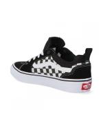 Sports shoes sneakers VANS YT Filmore CHECKERBOARD children Unisex Black White