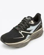 Diadora ATOMO V7000 Running Shoes MADE IN ITALY BLACK, WHITE,SMOKE GRAY Grey