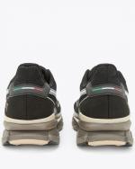Diadora ATOMO V7000 Running Shoes MADE IN ITALY BLACK, WHITE,SMOKE GRAY Grey