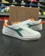 Sports shoes sneakers Diadora Game Men\'s Tournament White ORANGE KHAKI
