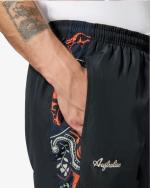 Sport leisure Full Tracksuit Australian Bandana Polyester Woven Microfiber Mens Anthracite