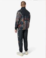 Sport leisure Full Tracksuit Australian Bandana Polyester Woven Microfiber Mens Anthracite