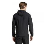 Real Madrid Adidas Tiro 25 Competition Vis Tech Travel Woven Microfiber Nylon Schwarze Herren Trainingsjacke 2025