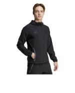 Real Madrid Adidas Tiro 25 Competition Vis Tech Travel Woven Microfiber Nylon Schwarze Herren Trainingsjacke 2025