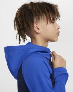  Tuta Intera Completa Ragazzi Unisex Nike K NSW POLY FZ Blu Poliestere 