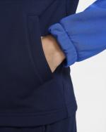  Tuta Intera Completa Ragazzi Unisex Nike K NSW POLY FZ Blu Poliestere 