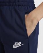  Tuta Intera Completa Ragazzi Unisex Nike K NSW POLY FZ Blu Poliestere 