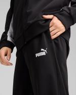 Puma Poly Colorblock Men's Polyester Tracksuit Black White