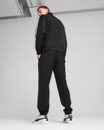  Tuta Intera Completa UOMO Puma Woven Colorblock Nero Grigio 