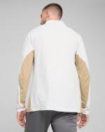 Trainingsanzugjacke AC MILAN Puma Polyester Herren 2024 25 Weißgold