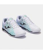 Futsal Football boots  Joma MAXIMA Print 2532 Indoor Futsal sala Men White Blue