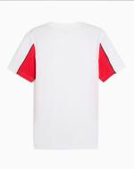 Leisure T-Shirt AC MILAN Puma Football ARCHIVE Crewneck Cotton 2025 Mens White