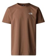 T-shirt T-shirt Leisure time The north face SIMPLE DOME TEE Crewneck cotton men LATTE
