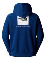 The North Face Raglan Box Nse Pullover Hoodie Baumwolle PULLOVER SWEATSHIRT Blau sommer