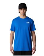 The North Face RedBox TEE Cotton Jersey Short Sleeve Crew Neck Mens Royal Blue
