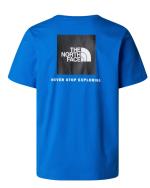 The North Face RedBox TEE Cotton Jersey Short Sleeve Crew Neck Mens Royal Blue