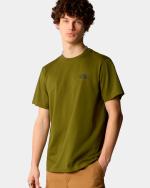T-shirt leisure The north face SIMPLE DOME TEE Crewneck mens cotton Forest Olive