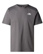 The North Face RedBox TEE Baumwolljersey Kurzarm Rundhals Herren T-Shirt Smoked Pearl Hero Blue