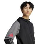 Training Suit Jacket Adidas Squadra 25 Hooded Polyester Mens Black