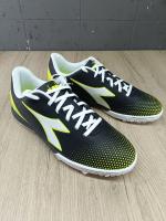 Football boots Diadora PICHICHI 7 TURF Mens BLACK, WHITE, FLUORESCENT YELLOW
