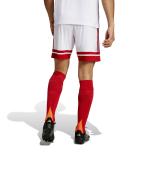 Adidas Squadra 25 Football Polyester Aeroready Men's Shorts Without Pockets White Red