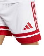 Adidas Squadra 25 Football Polyester Aeroready Men's Shorts Without Pockets White Red