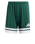  Pantaloncini Shorts UOMO Adidas Squadra 25 Football Verde Scuro Bianco 