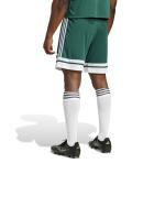  Pantaloncini Shorts UOMO Adidas Squadra 25 Football Verde Scuro Bianco 
