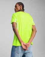 T-Shirt SCUDERIA FERRARI Puma SF Team Set Up Tee Crewneck Polyester 2025 Herren Fluoreszierendes Gelb