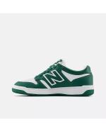  Scarpe Sneakers Bambini Donna New Balance 480 GH Bianco Verde Lifestyle 