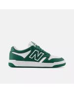  Scarpe Sneakers Bambini Donna New Balance 480 GH Bianco Verde Lifestyle 