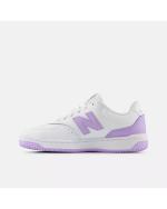  Scarpe Sneakers Bambini Unisex New Balance PK Bianco Rosa B80 Tempo Libero 