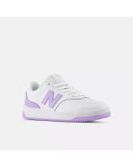 Scarpe Sneakers Bambini Unisex New Balance PK Bianco Rosa B80 Tempo Libero 