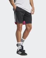  Pantaloncini Shorts UOMO Adidas Tiro 25 Essentials Nero Rosa con TASCHE a ZIP 