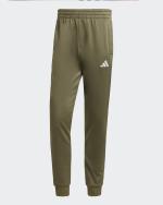  Tuta Intera Completa UOMO Adidas Basic 3-Stripes FT Verde kaki 