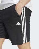  Pantaloncini Shorts UOMO Adidas Train Essentials Piquet 3 Stripes Nero 