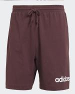  Pantaloncini Shorts UOMO Adidas Linear Single Jersey Amaranto Cotone 