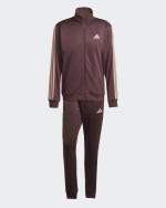 ADIDAS Basic 3-Streifen Herren Trainingsanzug Polyester French Terry Amaranth